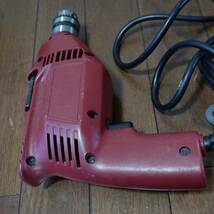 リョービ 電気ドリル RYOBI AD-10 電動ドリル 電動工具 【3368】_画像8