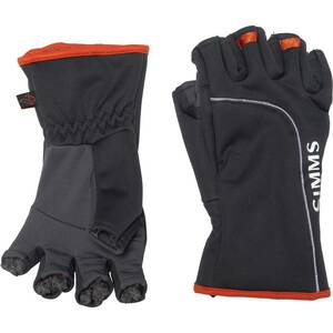 Simms guide windbloc Half finger Mitt シムス　ウインドブロック　ハーフフィンガー　ミット　グローブ　S Raven