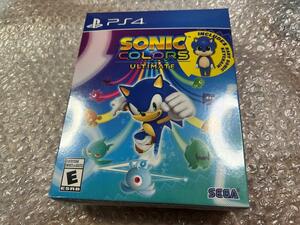 PS４ Sonic Colors Ultimate / ソニック・カラーズ・ウルティメット 北米版 海外 輸入 新品未開封 送料無料 同梱可