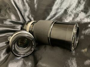 NIKON　NIKKOR　50ｍｍ　1：1.8　ZOOM NIKKOR AUTO 1:4.5 f=80ｍｍ～200ｍｍ　実用品