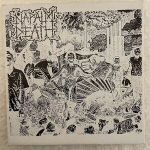 NAPALM DEATH / 89年ツアー7s UK hardcore 89年original