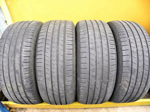 中古 ダンロップ ルマン5 225/55R17 4本 送料無料！