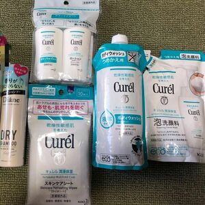 花王キュレル Curel 潤浸保湿 泡洗顔料 レフィル 130ml 、ドライシャンプー他おまとめ