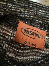 MISSONI COLLECTABLE ミッソーニ モヘア デザインニットセーター イタリア製 50_画像8