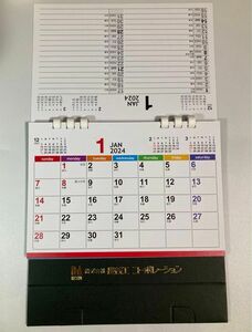 2024 長谷工　卓上カレンダー　企業　◆サイズ：約18×12.5cm