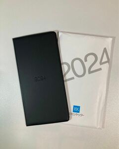 2024 手帳　ビジネス手帳　企業　超スリム　◆サイズ：約14.9×7.3cm ×厚さ約3mm