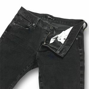 【洗える！】23区denim Color Skinny 黒 スーパーストレッチ デニム パンツ ジーンズ サイズ40