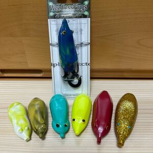 レア ウィップラッシュZOD ハネダクラフトフロッグ7個セット(雷魚 キャスティング南柏 ハネクラ 