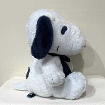 【スヌーピー ネイビーver.】PEANUTS SNOOPY Preciality スペシャルぬいぐるみ ネイビーVer. 新品 Pタグ付き 紙タグ欠品 プレシャリティ PW_画像4