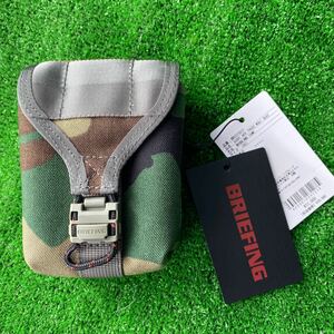 ブリーフィング BRIEFING ゴルフ スコープ レーザー ポーチ ケース　Woodland camo カモフラ　即決 超特価 送料300円