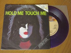 □ KISS PAUL STANLEY HOLD ME CATCH ME UK盤パープルレコード