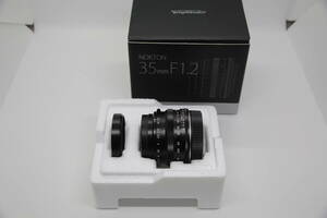 NOKTON 35mm F1.2 X-mount Voigtlander フォクトレンダー 単焦点レンズ ※中古美品