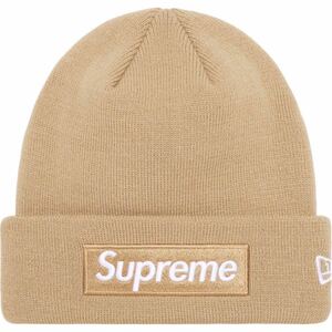 【新品未使用】 23AW 24 新品 SUPREME シュプリームNEWERA BOX LOGO BEANIE ボックスロゴビーニー ニット帽 帽子 ぼうし ニューエラ