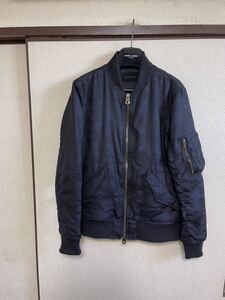 【美品】【中綿入り】 junhashimoto ジュンハシモト CAMOUFLAGE MA-1 BLOUSON ブルゾン 中綿ジャケット 即決早い者勝ち