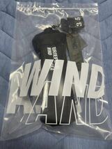 【新品未使用】 22AW 23 新品 WIND AND SEA ウィンダンシー BRIEFING ブリーフィング FAIRWAY COVER WDS カバー GOLF ゴルフ BLACK 黒色_画像2