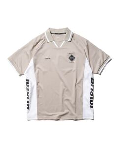 【新品未使用】 23SS 新品 FCRB f.c real bristol エフシーレアルブリストル SOPHNET ソフ GAME SHIRT Tシャツ カットソー 半袖 ベージュ