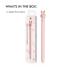 PT129 AHAStyle Apple Pencil 第1世代専用シリコン製アップルペンシルカバー ケース 薄型 軽量 動物柄キャップ 熊/オレンジ_画像8