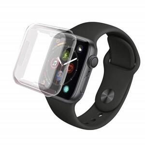 Apple Watch 42mmサイズ用 TPUケース フルカバー TPUメッキ保護ケース 耐衝撃性 脱着簡単 シルバー