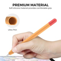 PT65-3 AHAStyle Apple Pencil 第3世代(Type C)用 シリコン製カバー 保護カバー 薄型 耐磨 最軽量 ワイヤレス充電対応 紫桃_画像6