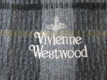 12088FSZ◎Vivienne Westwood ヴィヴィアンウエストウッド マフラー グレー系◎中古【送料無料】_画像2