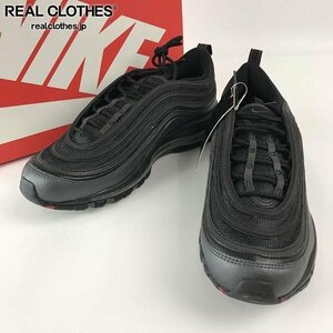 【未使用】NIKE/ナイキ AIR MAX 97 BLACK ANTHRACITE エアマックス97 921826-005 28.5 /080