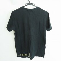 ☆mastermind JAPAN/マスターマインドジャパン ラメスカル刺繍半袖Tシャツ MC2-TS50-035/M /LPL_画像2