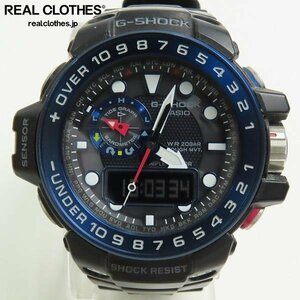 G-SHOCK/Gショック GULFMASTER/ガルフマスター 電波ソーラー/トリプルセンサーVer.3 腕時計 GWN-1000B-1BJF /000