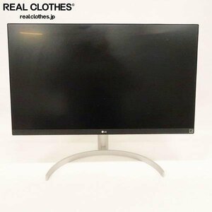 ★LG/エルジー HDR対応4Kモニター 27UK850-W 27インチ 液晶ディスプレイ【動作確認済み】 同梱×/D4X