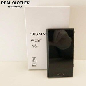 SONY/ソニー WALKMAN/ウォークマン Aシリーズ 64GB/NW-A107 ブラック 簡易動作確認済み /000