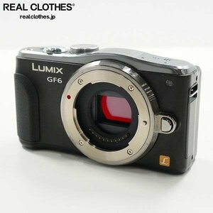 Panasonic/パナソニック DMC-GF6 LUMIX ルミックス ミラーレス一眼 デジタルカメラ ボディ 動作未確認 /000