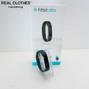【ジャンク】Fitbit/フィットビット Alta フィットネストラッカー FB406BKS ブラック /000