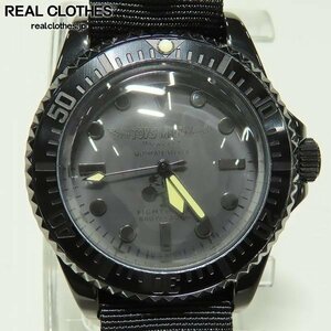 TOYS McCOY/トイズマッコイ MILITARY NAVY WATCH FELIX THE CAT BLACK FINISHED 自動巻 腕時計/ウォッチ /000