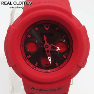 G-SHOCK/Gショック 35th記念 アナデジ RED OUT/レッドアウト タフソーラー AWG-M535C-4AJR /000