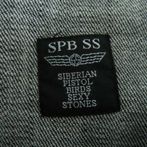 ☆SPB SS/SIBERIAN PISTOL BIRDS SEXY STONES/浅井健一 長袖 ウエスタンデニムシャツ M /060_画像3