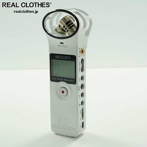 【難あり】ZOOM/ズーム H1 Handy Recorder ハンディレコーダー ICレコーダー 簡易動作確認済み /000