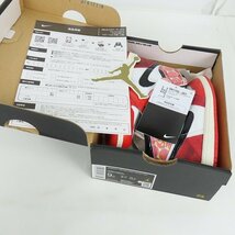 【未使用】 NIKE/ナイキ Spider-Man TD Air Jordan 1 High OG SP Next Chapter DV1750-601 15 /060_画像7