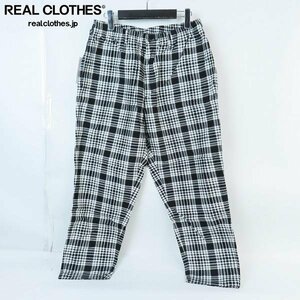 【未使用】COOTIE PRODUCTIONS/クーティー プロダクションズ Print Nel Check Easy Pants CTE-20S120/M /060