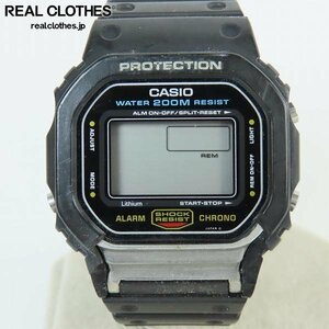 【ジャンク/動作未確認】G-SHOCK/Gショック スピード 海外モデル DW-5600C-1V /000