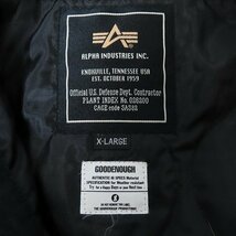 ☆ALPHA INDUSTRIES/アルファインダストリーズ M-51 ミリタリージャケット 20520-201 XL /080_画像3