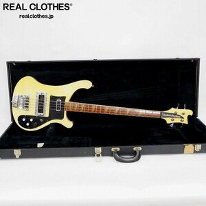 ★【ジャンク】Rickenbacker/リッケンバッカー 4001 White 4弦エレキベース ハードケース付 同梱×/180