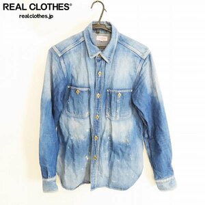 ☆JELADO/ジェラード Railroader Shirts Vintage Finish/レイルロイーダーシャツ デニムシャツ JP11113 /M /000