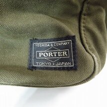 PORTER/ポーター キャンバス ボディバッグ/ウェストバッグ /060_画像5