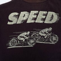 ☆FREEWHEELERS/フリーホイーラーズ POWER WEAR パワーウェア Tシャツ ブラウン M /LPL_画像5