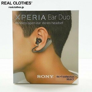 【未開封】SONY/ソニー XEA20 RS8E001K XPERIA Ear Duo Bluetooth ワイヤレスオープンイヤーステレオヘッドセット イヤホン /000