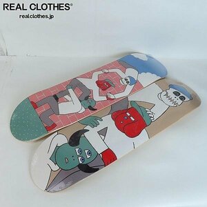 【未開封】JUN OSON/ジュン・オソン デザイン 50セット限定 スケボーデッキ/Deck’On 2 skateboards 2点セット 同梱×/D1X