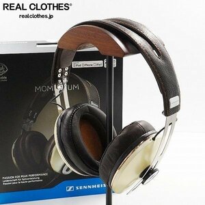 SENNHEISER/ゼンハイザー MOMENTUM Ivory モメンタム アイボリー 有線 密閉型 ヘッドホン 動作確認済み /060