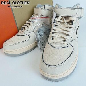 (2)【未使用】NIKE/ナイキ Air Force 1 Mid 07 LX/エアフォースワンミッド Pearl White DZ5367-219/27.5 /080