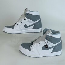 (1)【未使用】NIKE/ナイキ AIR JORDAN 1 RETRO HIGH OG STEALTH/エアジョーダン1 ステルス 555088-037/26.5 /080_画像4