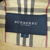 ☆Burberry／バーバリー ジップパーカー FA080-624-42/サイズ2 /000_画像3