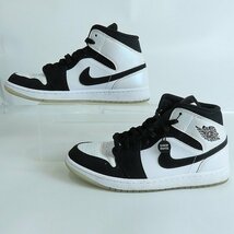 NIKE/ナイキ AIR JORDAN 1 MID SE Omega/Black/Whiteエアジョーダン 1 MID SE DH6933-100 /27.0 /080_画像4